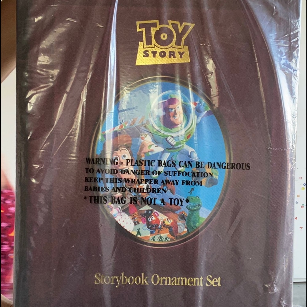NEW Pixar Toy Story Storybook Ornament Set